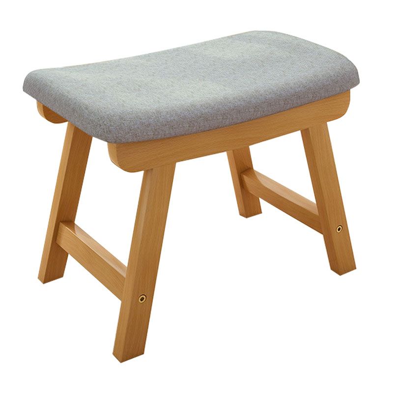 Cotton Standard Stool Modern Style Simple Household Rectangular Stool Clearhalo 'furn' 'furn_ottomans_poufs' 'Furniture' 'Living Room Furniture' 'Ottomans & Poufs' 'ottomans_poufs' 1200x1200_267841dc-6314-42c5-9009-2c4d0acdbc1e