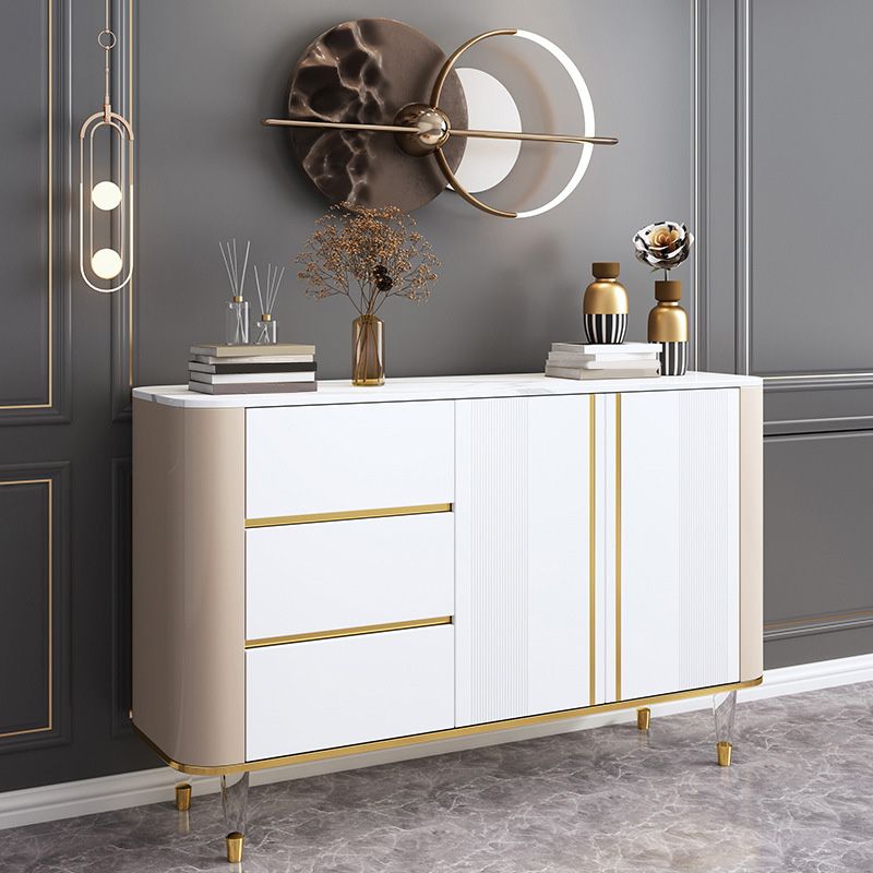 Armadi glam per pranzo buffet a 3 cassetto e sideboard a buffet a 2 porte