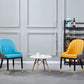 Scandinavian Indoor Armchair Metal Upholstered Parsons Back Dining Room Chair Clearhalo ' kitchen&dining_furn' 'Dining Chairs' 'Dining Tables & Seating' 'dining_chair' 'furn' 'furn_dining_chair' 'Furniture' 'furniture_dining_chair' 'Kitchen & Dining Furniture' 'kitchen' 1200x1200_267d37d4-427b-4868-819f-ba5e190a71cb