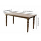 Cottage Style Solid Wood Dining Set with Traditional Height Table and 4 Legs Base Clearhalo 'Dining Room Sets' 'Dining Tables & Seating' 'dining_room_set' 'furn' 'furn_dining_room_set' 'Furniture' 'furniture_dining_room_set' 'Kitchen & Dining Furniture' 'kitchen&dining_furn' 'kitchen' 1200x1200_267ef9ab-db3b-4e16-b147-9c2d2b1fc64f