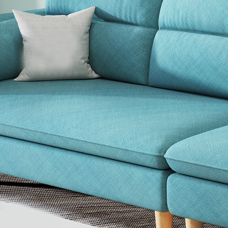 4-Seater Square Arm Sofa 92.1"/106.3" Wide Cushions Extra Long Slipcovered Sofa Clearhalo 'furn' 'furn_sofas' 'Furniture' 'furniture_sofas' 'kitchen' 'kitchen_sofas' 'Living Room Furniture' 'Sofa' 'sofas' 1200x1200_2681b3c2-7cbf-46e6-aea4-0751f0ab29e8