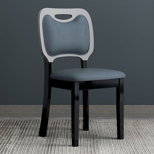 Scandinavian Home Side Chair Open Back Wood Upholstered Dining Room Chair (Set of 2) Clearhalo ' kitchen&dining_furn' 'Dining Chairs' 'Dining Tables & Seating' 'dining_chair' 'Furniture' 'furniture_dining_chair' 'Kitchen & Dining Furniture' 'kitchen' 1200x1200_2683d1a0-f0b7-46bf-92e7-1f86542a1ad3