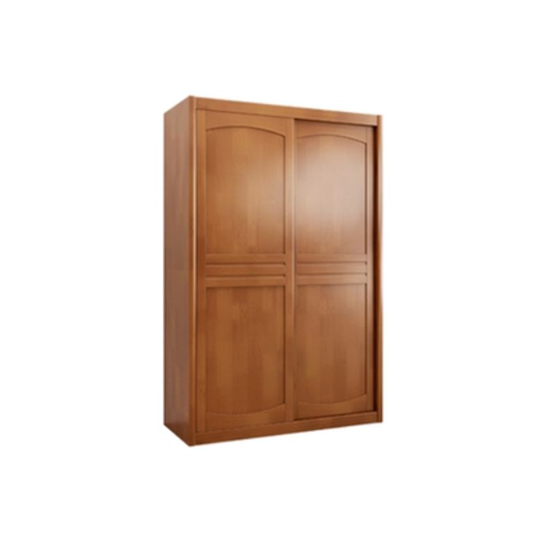 Traditional Sliding Wardrobe Cabinet Rubberwood Wardrobe Armoire Clearhalo 'Armoires & Wardrobes' 'armoires_wardrobes' 'Bedroom Furniture' 'furn' 'furn_armoires_wardrobes' 'Furniture' 1200x1200_26874c2b-2f97-4a10-93b8-fe7315ee9960