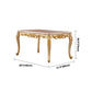 Solid Wood Victorian Rectangular Table Marble Top Table with 4 Wood Legs Clearhalo ' dining_table' 'Dining Tables & Seating' 'Dining Tables' 'furn' 'furn_dining_table' 'Furniture' 'furniture_dining_table' 'Kitchen & Dining Furniture' 'kitchen&dining_furn' 'kitchen' 'kitchen_dining_table' 1200x1200_26886280-7642-4b0f-9d8f-df5592a36c8c