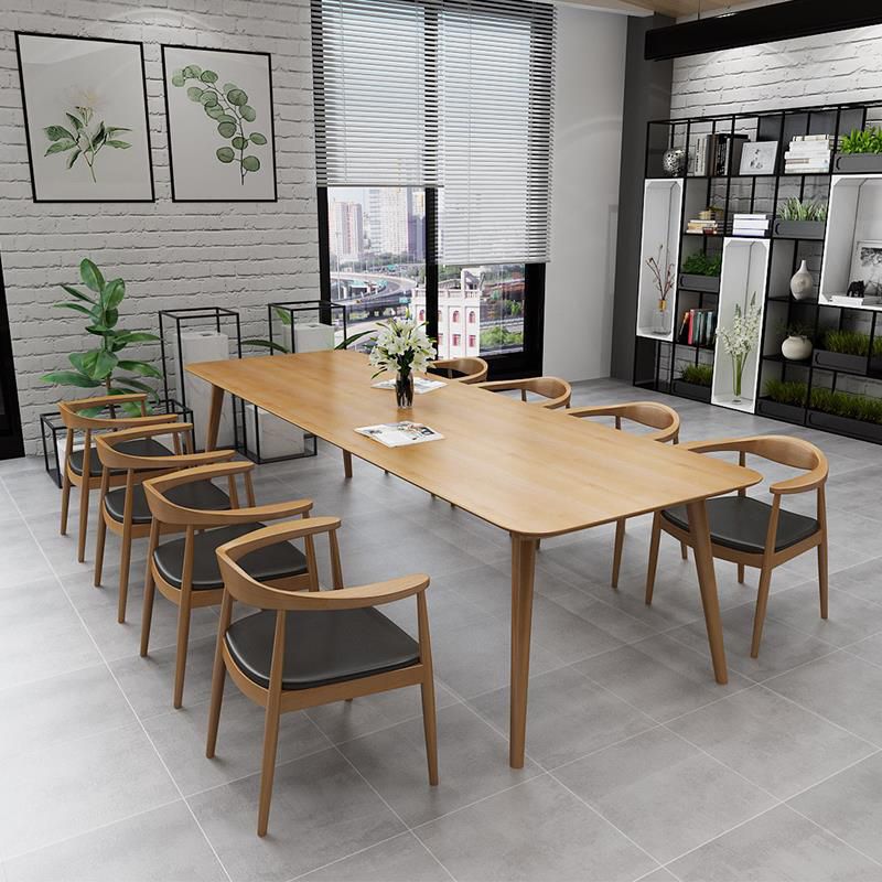 Solid Wood Contemporary Dining Table Rectangle Table with 4 Legs Clearhalo ' dining_table' 'Dining Tables & Seating' 'Dining Tables' 'furn' 'furn_dining_table' 'Furniture' 'furniture_dining_table' 'Kitchen & Dining Furniture' 'kitchen&dining_furn' 'kitchen' 'kitchen_dining_table' 1200x1200_268be219-8dc5-450d-8cea-782a7b020322