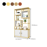 Metaal en houten open plank boekenkast etagere boekenplank voor studieruimte