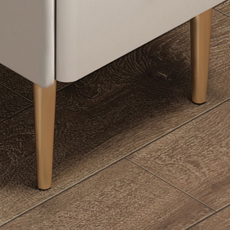 Steinbett Nachttisch Klassiker Glam -Nachtschrank für Schlafzimmer