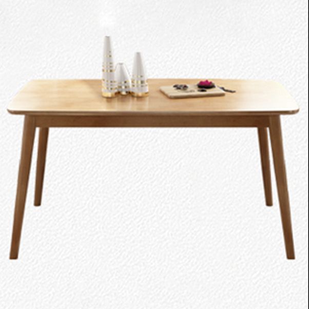 Modern Rubber Wood Table for Restaurant Rectangle Dining Table with 4 Legs Clearhalo ' dining_table' 'Dining Tables & Seating' 'Dining Tables' 'furn' 'furn_dining_table' 'Furniture' 'furniture_dining_table' 'Kitchen & Dining Furniture' 'kitchen&dining_furn' 'kitchen' 'kitchen_dining_table' 1200x1200_26a5ea7b-ff62-4ab1-a8c0-3abe8c3d0c9f