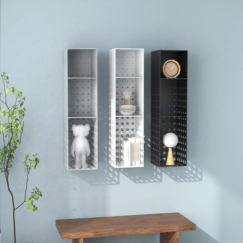 Iron Wall Mounted Bookshelf Industrial Closed Back Bookshelf Clearhalo 'Bookcases' 'furn' 'furn_bookcases' 'Furniture' 'furniture_bookcases' 'kitchen' 'kitchen_bookcases' 'Living Room Furniture' 'Office Furniture' 1200x1200_26a7be47-3061-428f-9df1-3e604fe22c20
