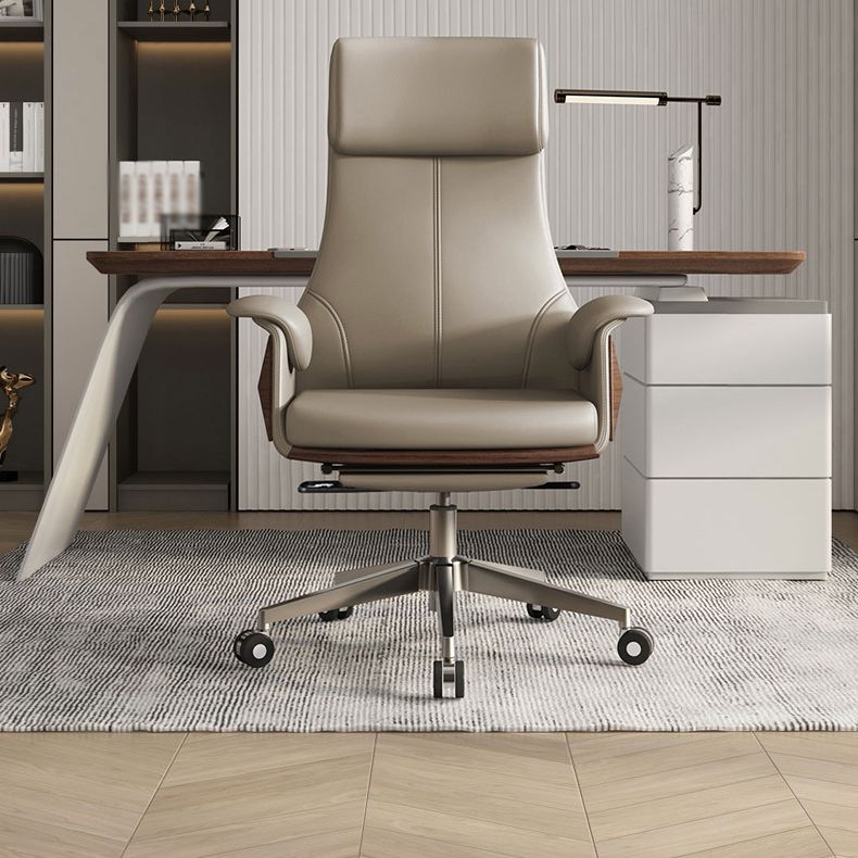 Contemporary Executive Chair Wayfair Basics High Back Swivel with Wheels Ergonomic Chair Clearhalo 'furn' 'furn_office_chair' 'Furniture' 'furniture_office_chair' 'Office Chairs' 'Office Furniture' 'office_chair' 1200x1200_26a80855-bb0b-4f1d-91c6-cae73f5a7272