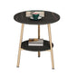 21.6"H X 19.6"W X 19.6"D Round Slate Top Side Table Metal 3 Legs End Table Clearhalo 'Coffee & Accent Tables' 'End & Side Tables' 'end_side_tables' 'furn' 'furn_end_side_tables' 'Furniture' 'Living Room Furniture' 1200x1200_26a99e15-4b63-4a8a-863c-64b97e2e4f93