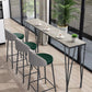 Glam Rectangular Counter Height Pub Set 1/4 Pieces Table and Stool Set Clearhalo 'Bar Furniture' 'furn' 'furn_home_bar_bar_sets' 'Furniture' 'Home Bars & Bar Sets' 'home_bar_bar_sets' 'Kitchen & Dining Furniture' 1200x1200_26aa5b1c-5a15-4459-aec8-6d044be3e198