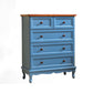 Modern Solid Wood Accent Chest with Drawers 13.77" Wide Chest