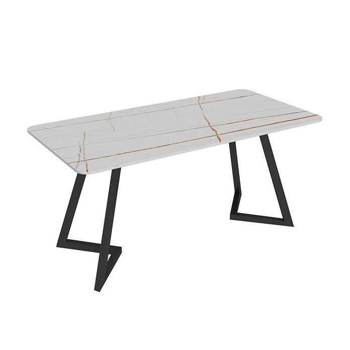 Zeitgenössischer gebogener Büro Schreibtisch Steinschreiberschreibtisch für Büro