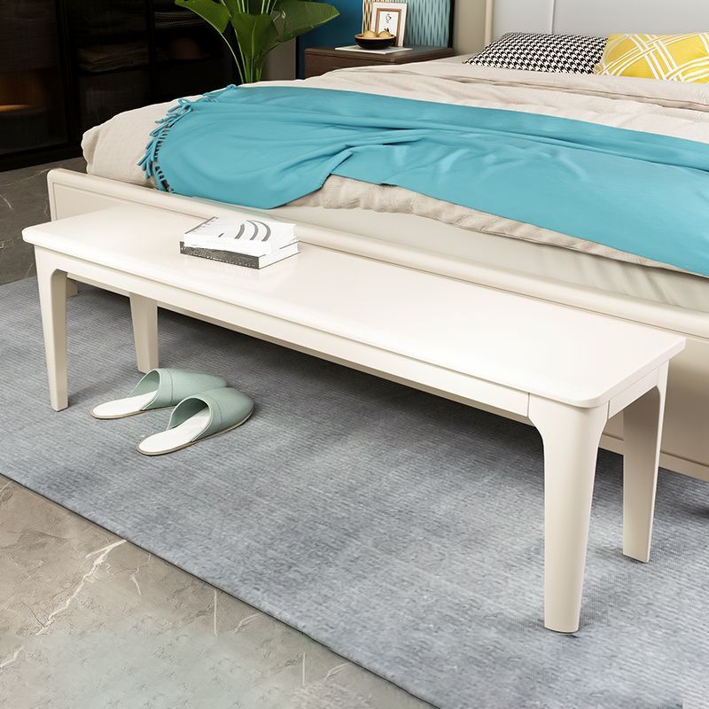 17.7 Inch Height Modern Seating Bench Solid Wood Bench with Legs Clearhalo 'Benches' 'Chairs & Seating' 'furn' 'furn_benches' 'Furniture' 'Living Room Furniture' 1200x1200_26b193e7-5005-416b-b4e9-2cc344d61951