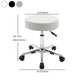 Adjustable Modern Counter Bar Stool Armless Leather Backless Bar Stool with Metal Base Clearhalo 'Bar Furniture' 'Bar Stools' 'bar_stools' 'furn' 'furn_bar_stools' 'furniture_bar_stools' 'Kitchen & Dining Furniture' 'kitchen&dining_furn' 'kitchen' 'kitchen_furn' Furniture' 1200x1200_26b26295-6bdf-4401-a31e-6ea690589fe2