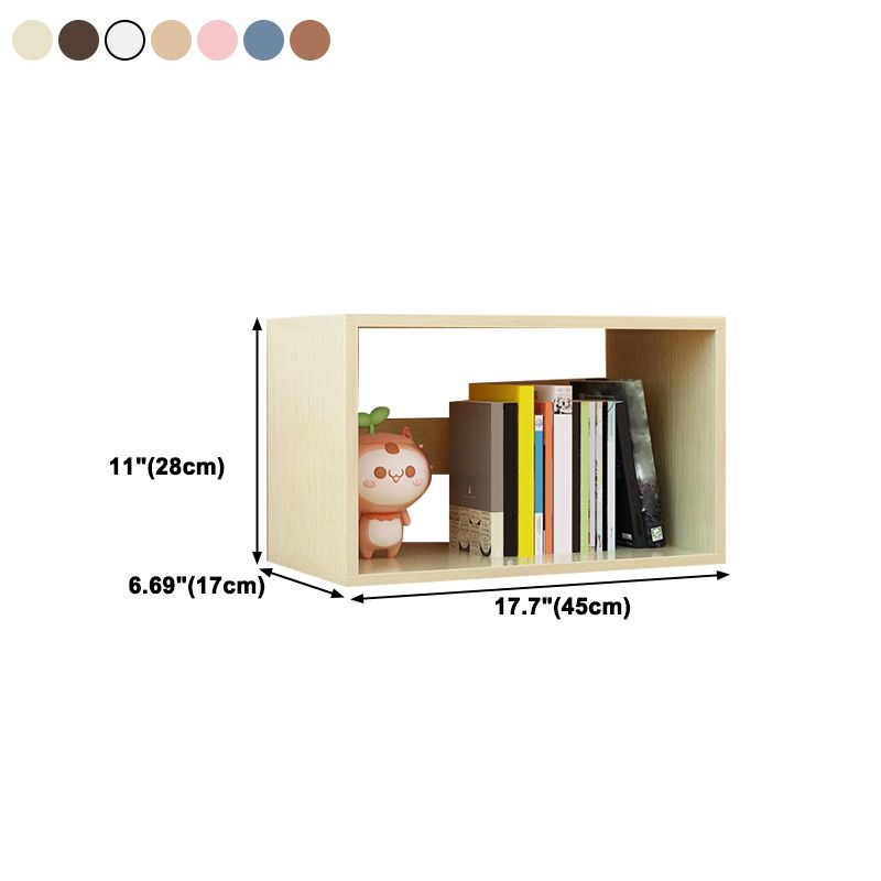 11"H Modern Style Bookcase Wood Open Back Bookshelf for Home Office Clearhalo 'Bookcases' 'furn' 'furn_bookcases' 'Furniture' 'Office Furniture' 1200x1200_26b604c0-4439-4f32-9f0c-94b304208c06