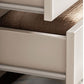 Contemporary Wooden Chest with 6 Soft Close Drawers Accent Chest