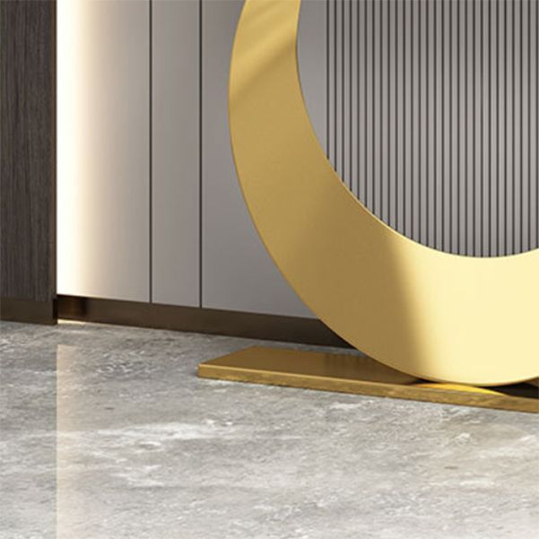 Tabla de acento de consola contemporánea mesa de consola rectangular en piedra