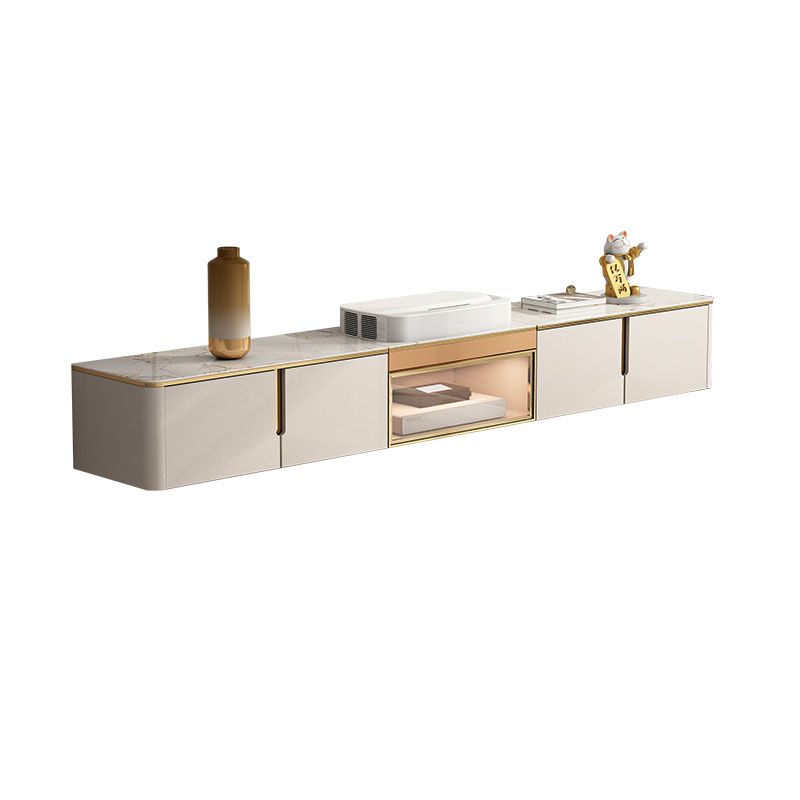 Nordic Minimalist Wall Mounted TV Cabinet Light Luxury TV Stand Console
