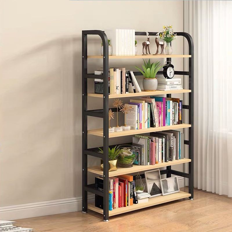 Metal Open Shelf Bookcase Shelves Included Etagere Bookshelf for Study Room
