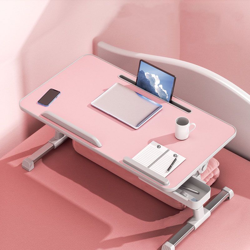 Contemporary Adjustable Laptop Table Office Desk for Bedroom Clearhalo 'furn' 'furn_office_desk' 'Furniture' 'Office Desks' 'Office Furniture' 'office_desk' 1200x1200_26c0a850-f6ae-4574-a75b-3f929caa709f