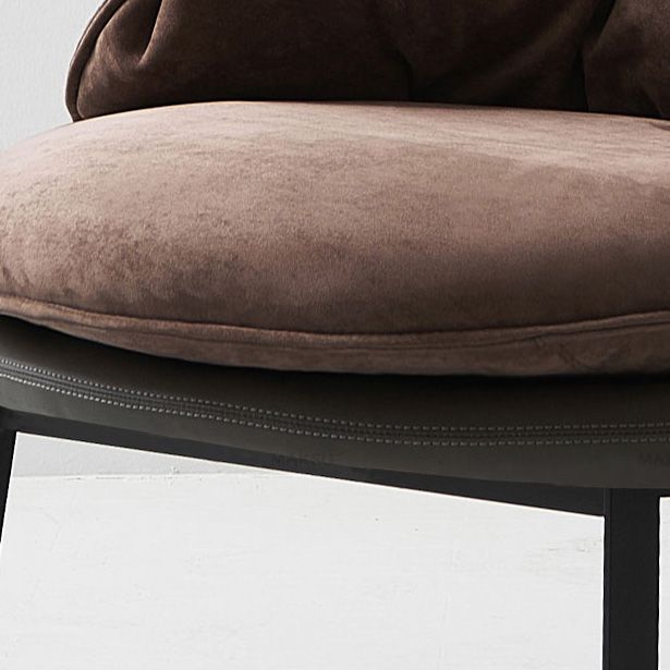 Solid Color Accent Room Chair Mid-century Living Room Lounge Chair Clearhalo 'Accent Chairs' 'accent_chairs' 'Chairs & Seating' 'furn' 'furn_accent_chairs' 'Furniture' 'Living Room Furniture' 1200x1200_26c424cf-67ca-4622-a9a6-6797a57a3791