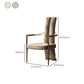Modern Style Arm Chair Open Back Metal Dining Accent Chair for Home Clearhalo 'Dining Chairs' 'Dining Tables & Seating' 'dining_chair' 'furn' 'furn_dining_chair' 'Furniture' 'Kitchen & Dining Furniture' 1200x1200_26c67a76-9f36-4a19-89ae-2925d8786f91