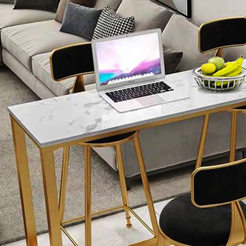 Steen rechthoek bar eettafel eigentijdse balktafel met bakbasis