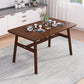 Trestle Base Dining Table Rectangle Table for Kitchen Dining Room Clearhalo 'Dining Tables & Seating' 'Dining Tables' 'dining_table' 'furn' 'furn_dining_table' 'Furniture' 'Kitchen & Dining Furniture' 1200x1200_26c7f323-a5a9-4d64-9f07-b10ef1199a02