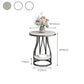 24.8" Tall Round Side Accent Table Metal Frame Nesting End Table Clearhalo 'Coffee & Accent Tables' 'End & Side Tables' 'end_side_tables' 'furn' 'furn_end_side_tables' 'Furniture' 'Living Room Furniture' 1200x1200_26d1b0fb-b56f-4ea7-97ac-8dac32a8b49c