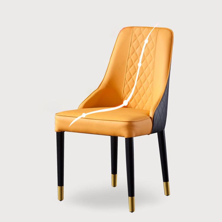 Contemporary Style Wooden Dining Chairs Dining Parsons Armless Side Chair (Set of 2) Clearhalo ' kitchen&dining_furn' 'Dining Chairs' 'Dining Tables & Seating' 'dining_chair' 'furn' 'furn_dining_chair' 'Furniture' 'furniture_dining_chair' 'Kitchen & Dining Furniture' 'kitchen' 1200x1200_26d26797-a680-4b9d-bb3a-450ecbc5665c