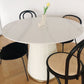 Stone Dining Room Collection Contemporary Round Dining Table for Kitchen Home Clearhalo ' dining_table' 'Dining Tables & Seating' 'Dining Tables' 'furn' 'furn_dining_table' 'Furniture' 'furniture_dining_table' 'Kitchen & Dining Furniture' 'kitchen&dining_furn' 'kitchen' 'kitchen_dining_table' 1200x1200_26d26a1a-0832-4d85-a2fd-76596f57f009
