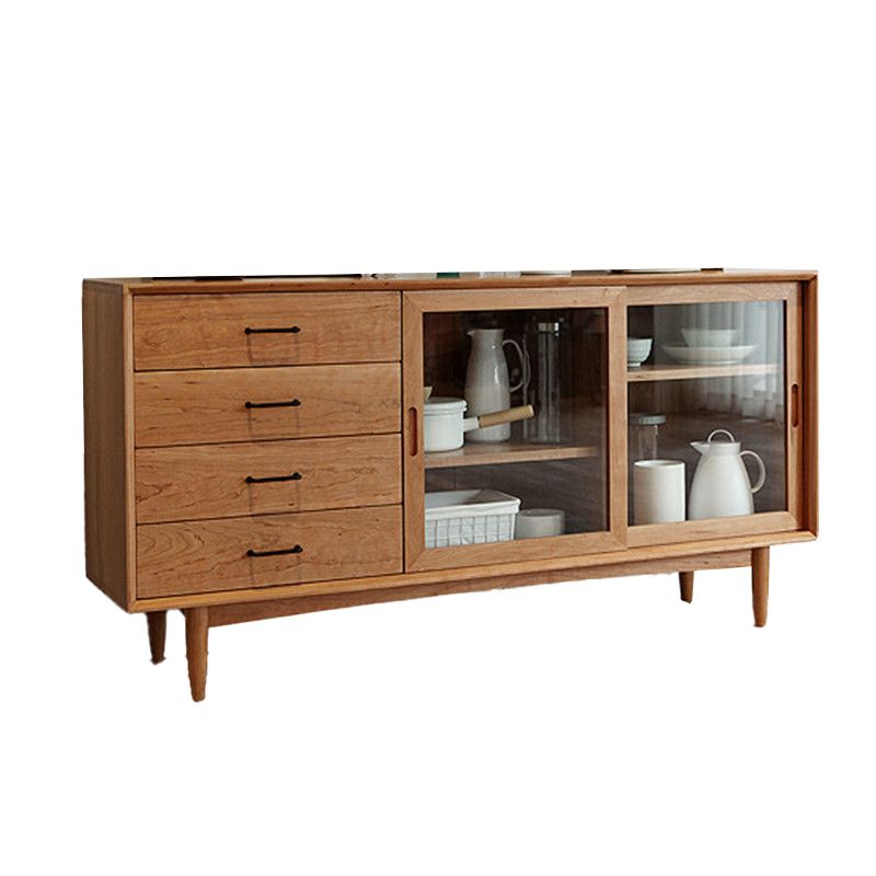 Gabinete rectángulo moderno gabinete lateral corredizo con cajón