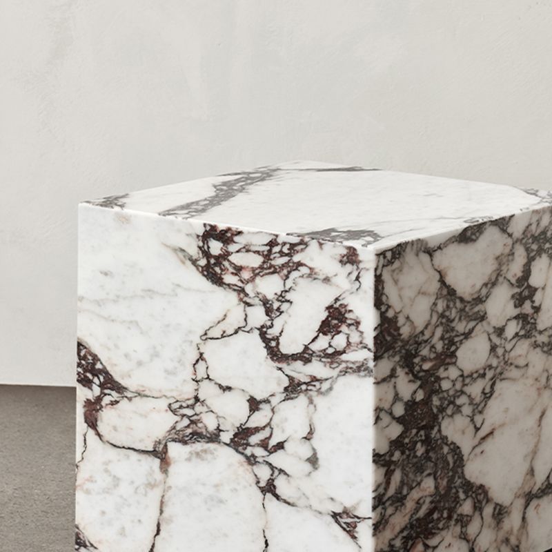 Contemporary Style Side Table Stone Block End Table for Living Room Clearhalo 'Coffee & Accent Tables' 'End & Side Tables' 'end_side_table' 'end_side_tables' 'furn' 'furn_end_side_tables' 'Furniture' 'furniture_end_side_table' 'Living Room Furniture' 1200x1200_26d3f6ca-0081-4cbf-b572-ca5d67765c66