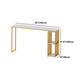 Glam 1/2/3 Pieces Bar Table Set Rectangle Bar Table with High Stools Clearhalo 'Bar Furniture' 'furn' 'furn_home_bar_bar_sets' 'Furniture' 'Home Bars & Bar Sets' 'home_bar_bar_sets' 'Kitchen & Dining Furniture' 1200x1200_26da7035-4228-40cb-99e7-108636533b1d