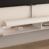 Wooden Media Console Wall Mounted TV Media Stand for Living Room Clearhalo 'furn' 'furn_tv_stands_entertainment_centers' 'Furniture' 'Living Room Furniture' 'TV Stands & Entertainment Centers' 'TV Stands & Media Storage Furniture' 'tv_stands_entertainment_centers' 1200x1200_26daac67-89e9-4cab-8f85-1d4b700e53d1