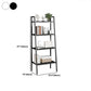 Contemporary Open Bookcase Metal Ladder Bookshelf for Kitchen Clearhalo 'Bookcases' 'furn' 'furn_bookcases' 'Furniture' 'Office Furniture' 1200x1200_26dadfe5-d5b5-4463-a25c-fa6f701ffecf