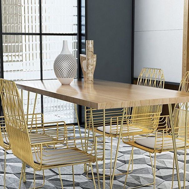 Set da pranzo in metallo per cucina 1/5/7 pezzi Dinette moderna