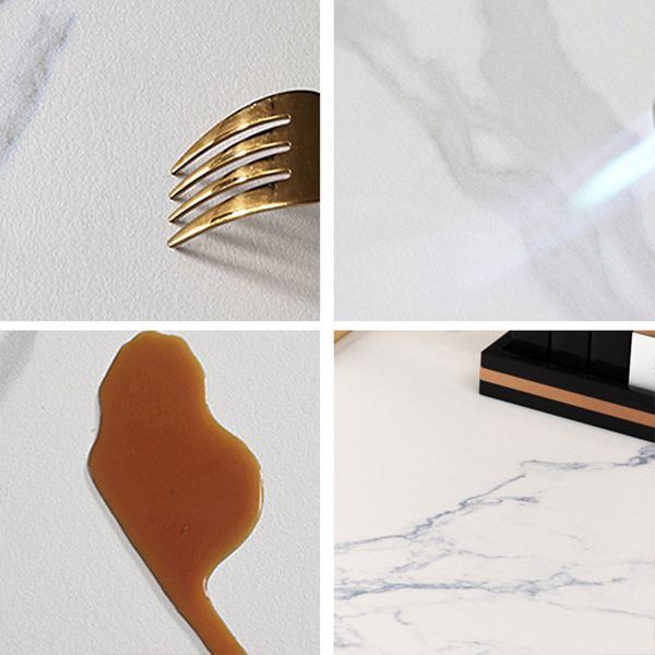 Glam Marble Makeup Vanity Set With Drawer for Bedroom in White Clearhalo 'Bedroom Furniture' 'furn' 'furn_makeup_vanities' 'Furniture' 'Makeup Vanities' 'makeup_vanities' 1200x1200_26dda5c6-a9db-42fa-beb0-95565bd8bdf5