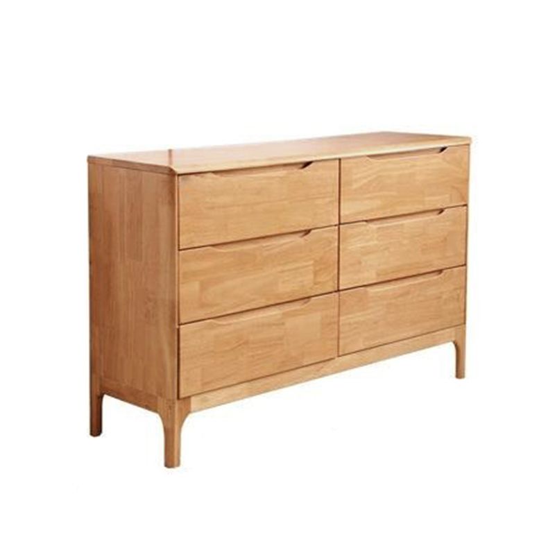 Coffre de rangement en bois massif de 15,6 pouces de largeur, commode de rangement moderne