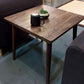 Square 4 Legs Industrial Dining Table Wood Color Fixed Table with Pinewood Solid Wood Clearhalo ' dining_table' 'Dining Tables & Seating' 'Dining Tables' 'furn' 'furn_dining_table' 'Furniture' 'furniture_dining_table' 'Kitchen & Dining Furniture' 'kitchen&dining_furn' 'kitchen' 'kitchen_dining_table' 1200x1200_26df39cf-1eb0-4f1e-884f-c87170f6e7cd