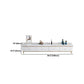 Contemporary TV Console in White TV Stand for TVs with Drawers