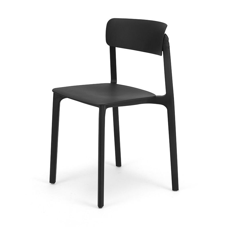 Contemporary Dining and Accent Chairs Matte Finish Plastic Open Back Side Chair Clearhalo ' kitchen&dining_furn' 'Dining Chairs' 'Dining Tables & Seating' 'dining_chair' 'furn' 'furn_dining_chair' 'Furniture' 'furniture_dining_chair' 'Kitchen & Dining Furniture' 'kitchen' 1200x1200_26e1d552-4a4b-4a3b-b7e2-1fa7e47d658b