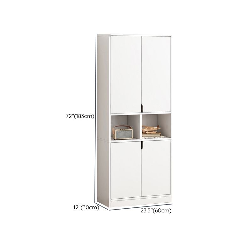 Contemporary Filing Cabinet Storage Shelves Glass Detail Wood File Cabinet Clearhalo 'Filing Cabinets' 'filling_cabinets' 'furn' 'furn_filling_cabinets' 'Furniture' 'Office Furniture' 1200x1200_26e3c488-a556-4d99-a75e-b1d692cff0bf