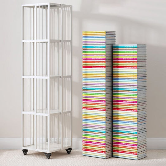 Libreria moderna in metallo standard a riposo chiuso libreria verticale