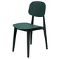 Scandinavian Stackable Dining Side Chair Plastic Armless Dining Chairs