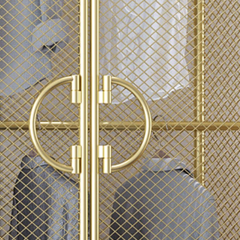 Armadio in metallo camera da letto Armadio rettangolare del guardaroba rettangolare