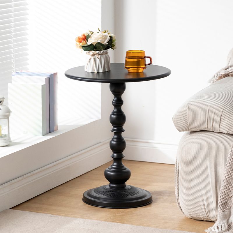 16.5 "W x 16.5" D x 20,5 "H Sofa Zijkant Accent Table metalen voetstuk Eindtafel