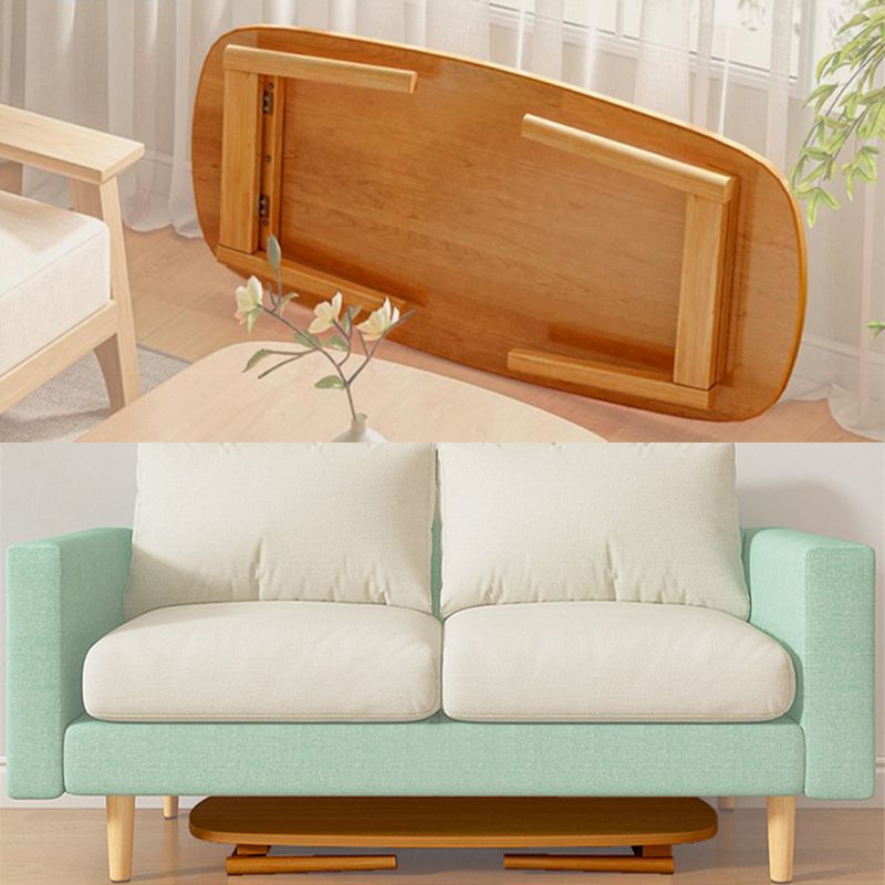 Rectangle Bunching Tables Solid Wood Coffee or End Table with Storage Shelf Clearhalo 'Coffee & Accent Tables' 'Coffee Tables' 'coffee_tables' 'furn' 'furn_coffee_tables' 'Furniture' 'Living Room Furniture' 1200x1200_26f78888-ec72-439e-9ed6-7a50ec4bac26